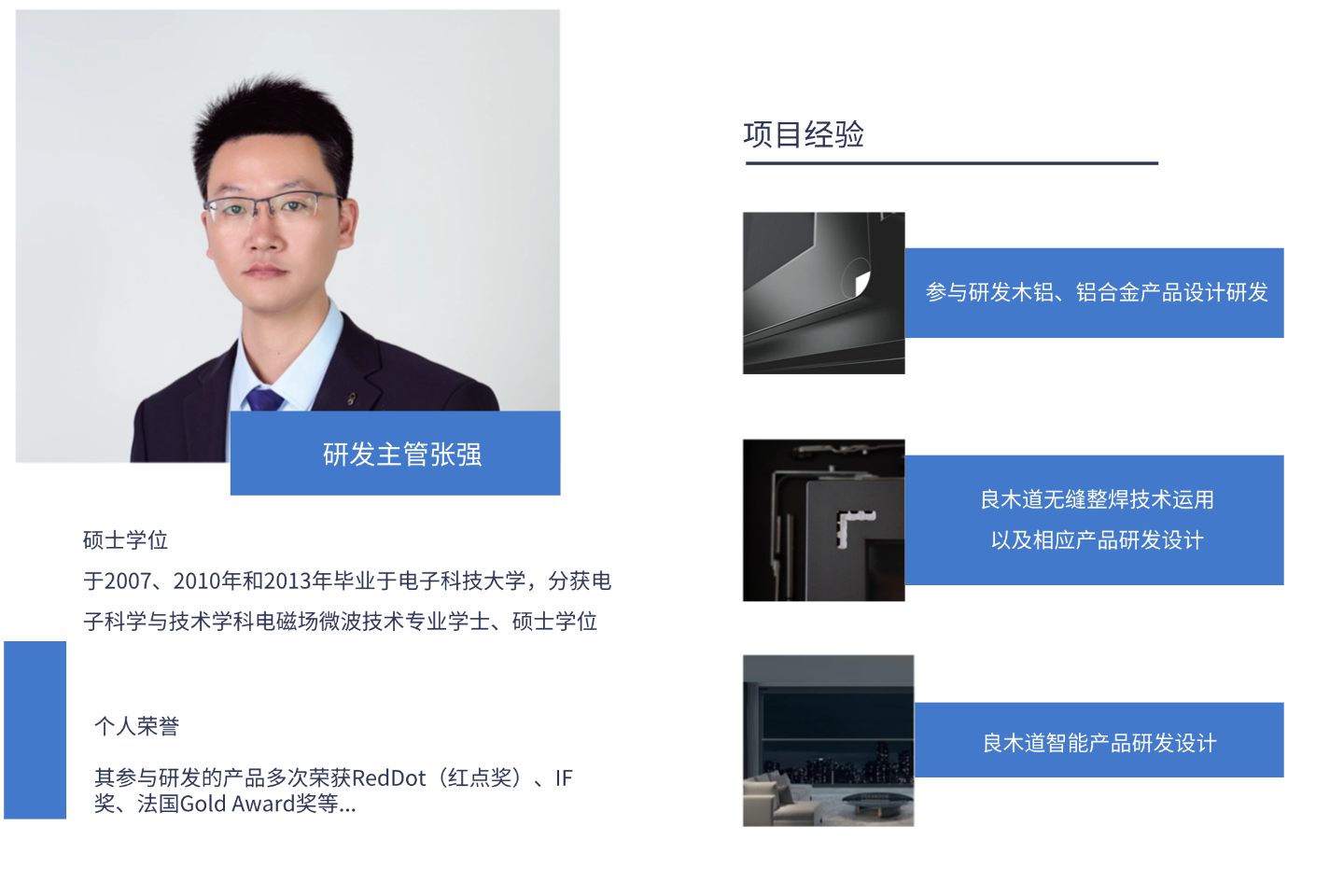 张强 研发团队成员